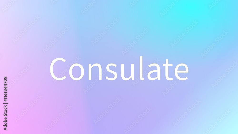 Consulate のグラデーション背景イラスト Consulate のグラデーション背景イラスト