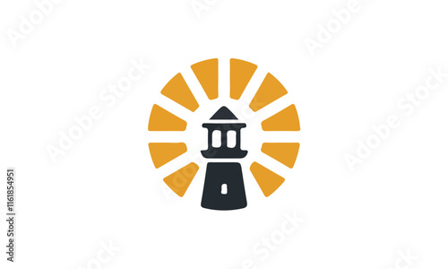 Lighthouse logo vector