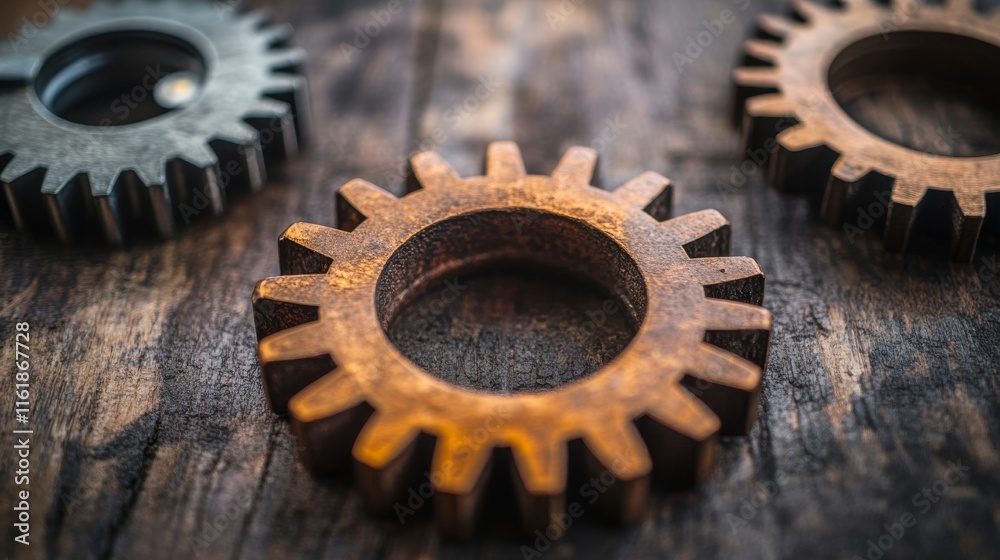 Gear wheels and cogs illustration symbolizing teamwork, progress, and innovation. Gear wheels and cogs illustration symbolizing teamwork, progress, and innovation.