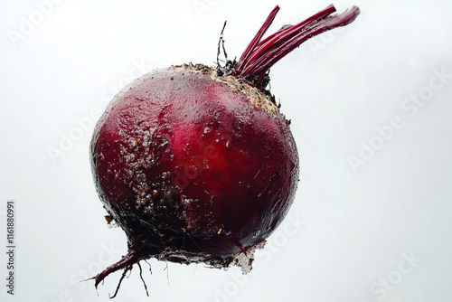 Beetroot on white background photo