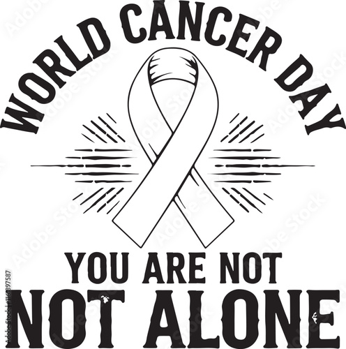 Cancer can touch you but not your soul neither your thoughts nor your heart, World Cancer Quote, World cancer day, Cancer day SVg, Cancer day Bundle