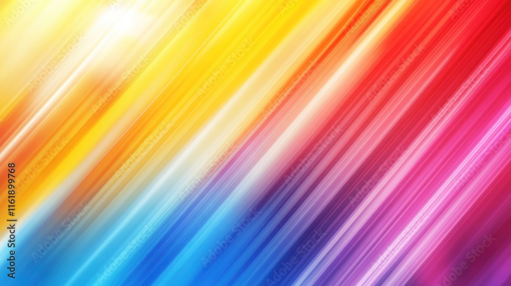 Obraz premium Abstract diagonal colorful lines background.