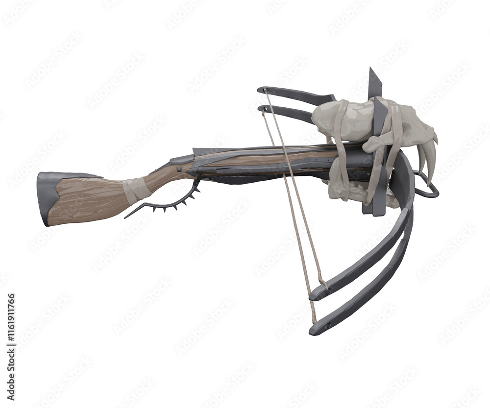 Fototapeta premium 3d rendering crossbow