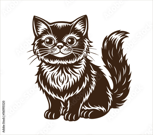 Best Meow Art Vector.eps