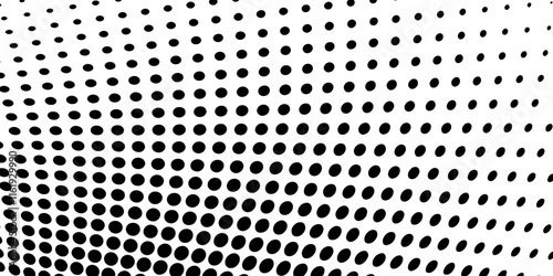 Abstract dotted halftone background.