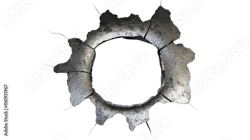 Metal Bullet Hole Transparent Background
