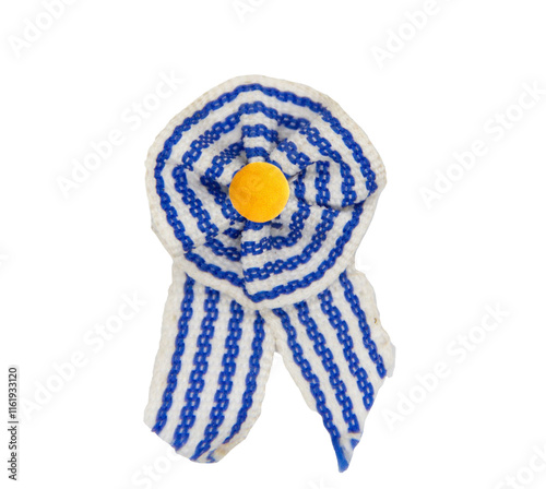 Uruguayan cockade isolated