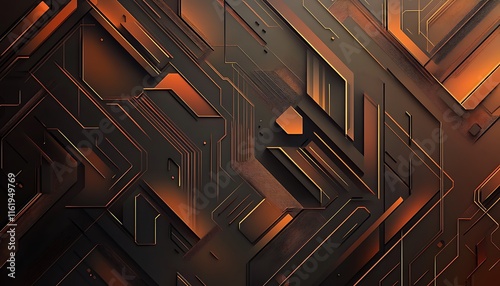 A modern abstract background featuring intricate geometric patterns
