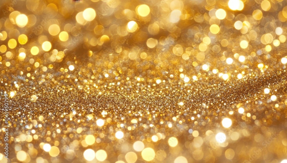 Sparkling gold glitter bokeh background texture. Sparkling gold glitter bokeh background texture.
