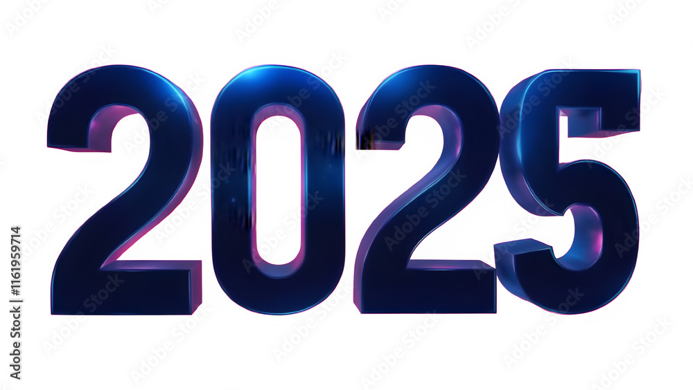 2025 new year number text isolated on transparent background. High-quality graphic for social media posts, invitations, posters, digital design, creative projects, 2025 party flyers. Realistic 3d sign 2025 new year number text isolated on transparent background. High-quality graphic for social media posts, invitations, posters, digital design, creative projects, 2025 party flyers. Realistic 3d sign