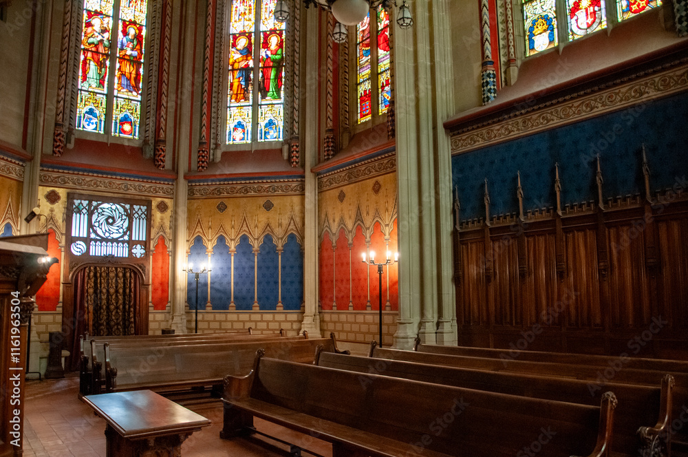 Obraz premium スイスジュネーブにあるサン・ピエール大聖堂