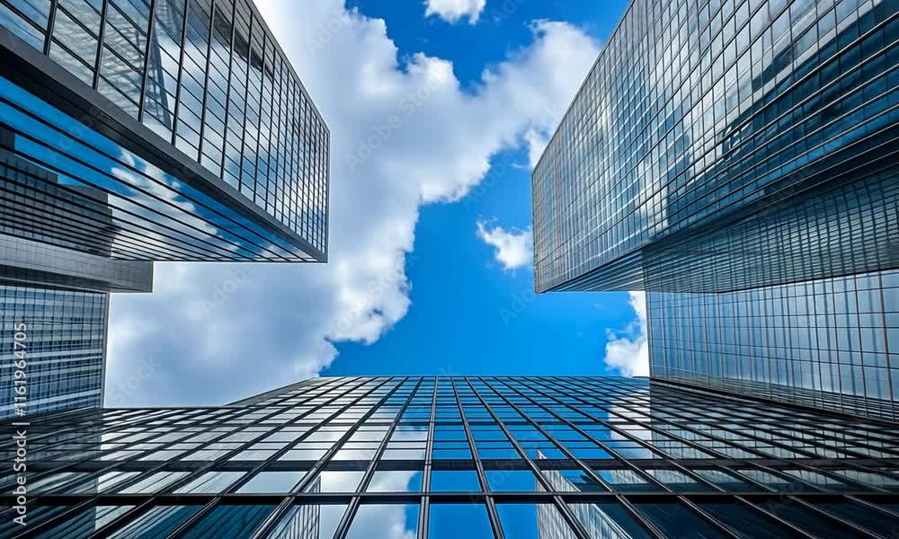 Office buildings that are the center of economic and business activity