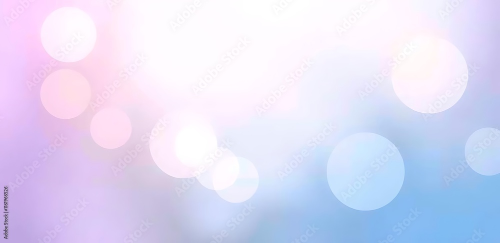 Obraz premium Abstract Pastel Background: Soft Bokeh Lights