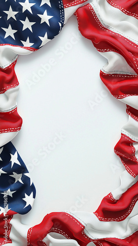 USA Flag Frame  American Flag Border  Patriotism   th of July