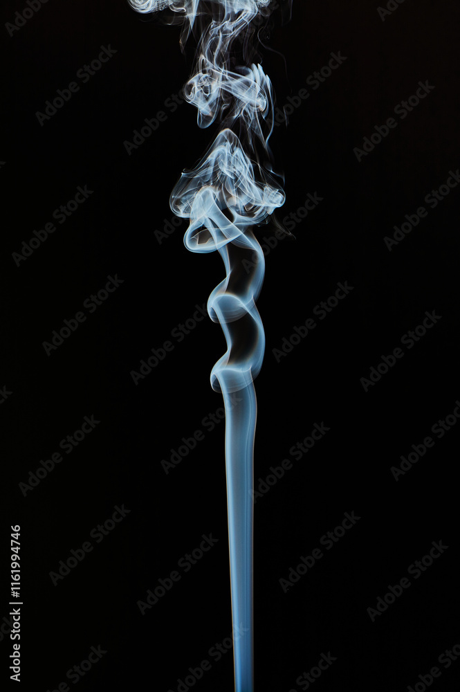 The smoke is thick and dark, creating a mood of mystery and danger The smoke is thick and dark, creating a mood of mystery and danger