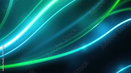 Black dark blue green emerald petrol teal lime yellow white abstract background. Color gradient ombre blend. Line stripe. Bright light flash glow glitter neon metallic. Noise grain mesh. Christmas