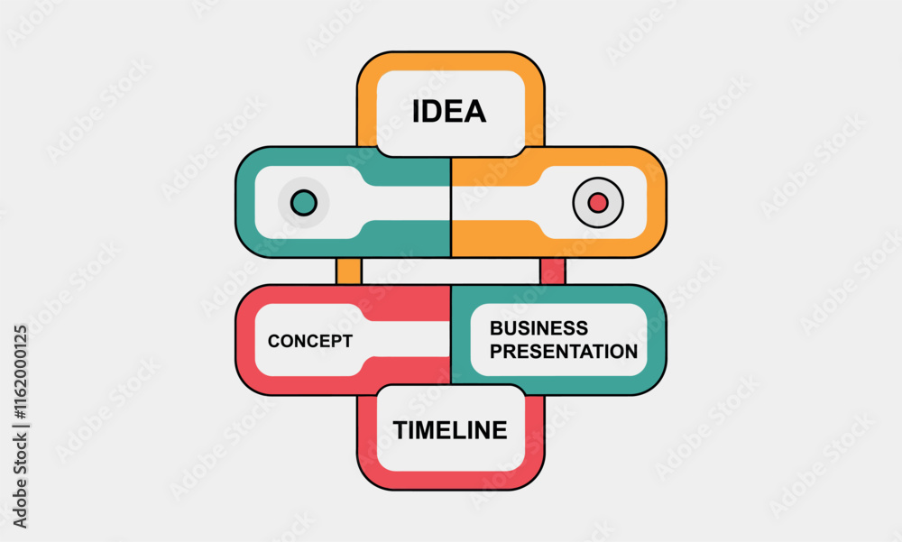 A streamlined infographic featuring a vector design of a timeline.
A streamlined infographic featuring a vector design of a timeline.