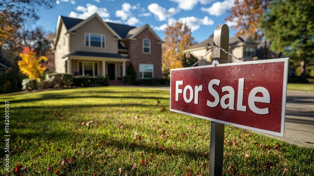 Obraz premium A house with a 