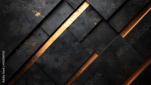 Matte Dark Gray Background with Copper and Bronze Lines
