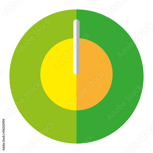Power icon, symbolizing the on/off or energy control.