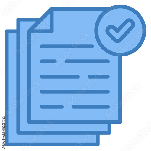 Documentation Icon Element For Design
