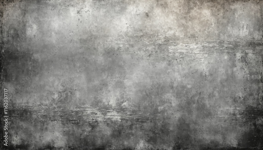 Obraz premium Rustic silver grunge texture with layered tones