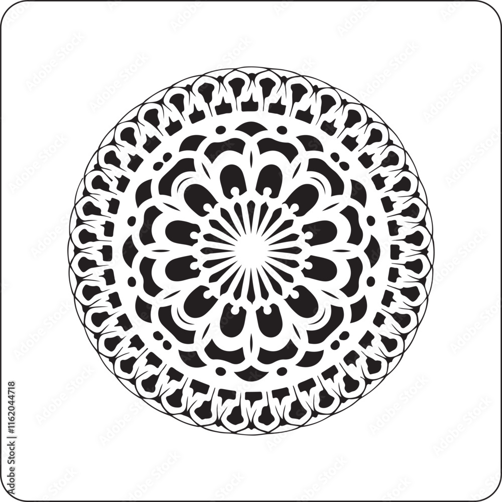 Intricate mandala art detailed geometric pattern Intricate mandala art detailed geometric pattern
