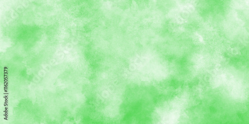 Watercolor abstract wet hand drawn green grunge texture, Abstract grunge blue or mint green texture with blurry fogg or clouds, grainy abstract Light green pastel concrete texture.