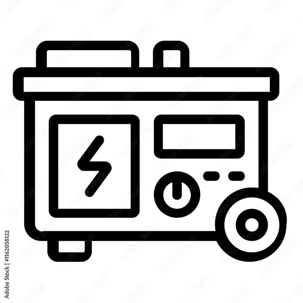 electric generator icon