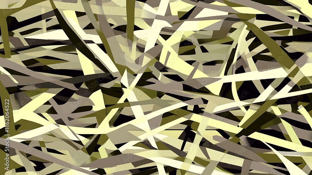 Abstract Olive Green And Beige Geometric Pattern Abstract Olive Green And Beige Geometric Pattern
