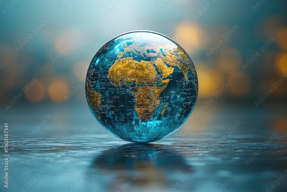 Earth Globe Symbol of Care and Protection Earth Globe Symbol of Care and Protection