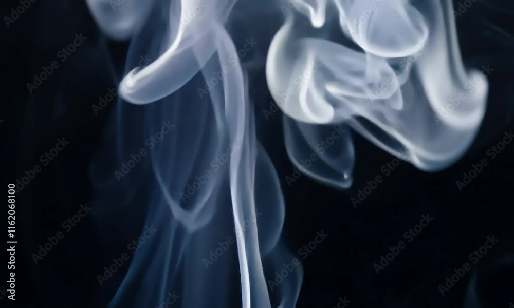 Mysterious Smoke with Dramatic Dark Effects 