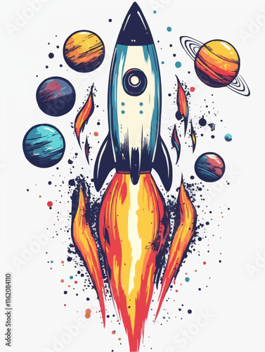 Isolated rocket launch