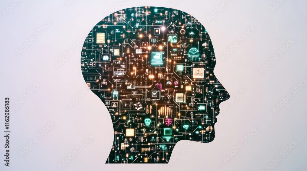 Digital Mind Circuitry and Data in a Human Head Digital Mind Circuitry and Data in a Human Head