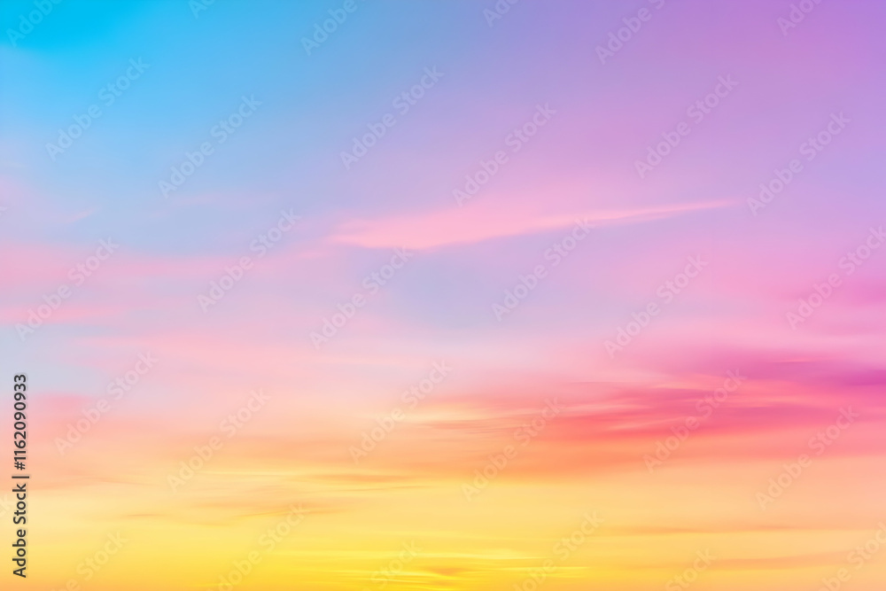 Obraz premium Pastel Sky Abstract Background