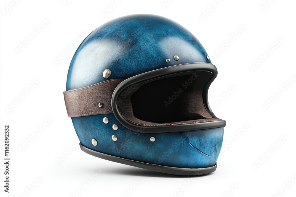 Fototapeta premium single motorcycle isolated