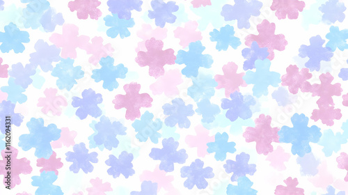 Wallpaper Mural Pastel Flower Abstract Background Torontodigital.ca