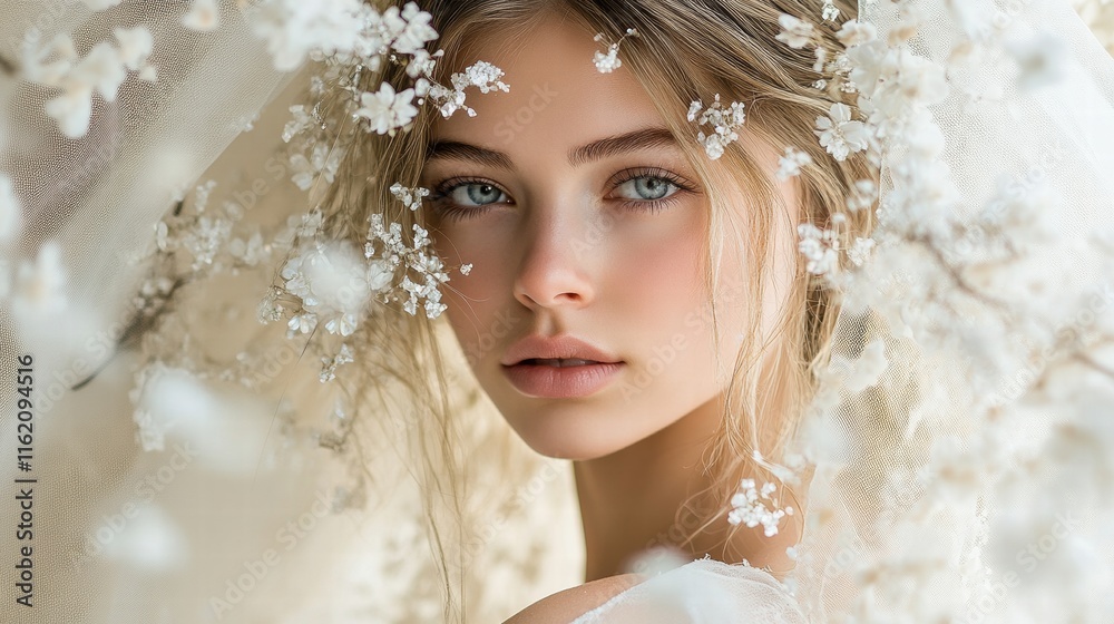 Avantgarde bridal portrait studio photography ethereal light close-up organic sculpture meets fashion Avantgarde bridal portrait studio photography ethereal light close-up organic sculpture meets fashion