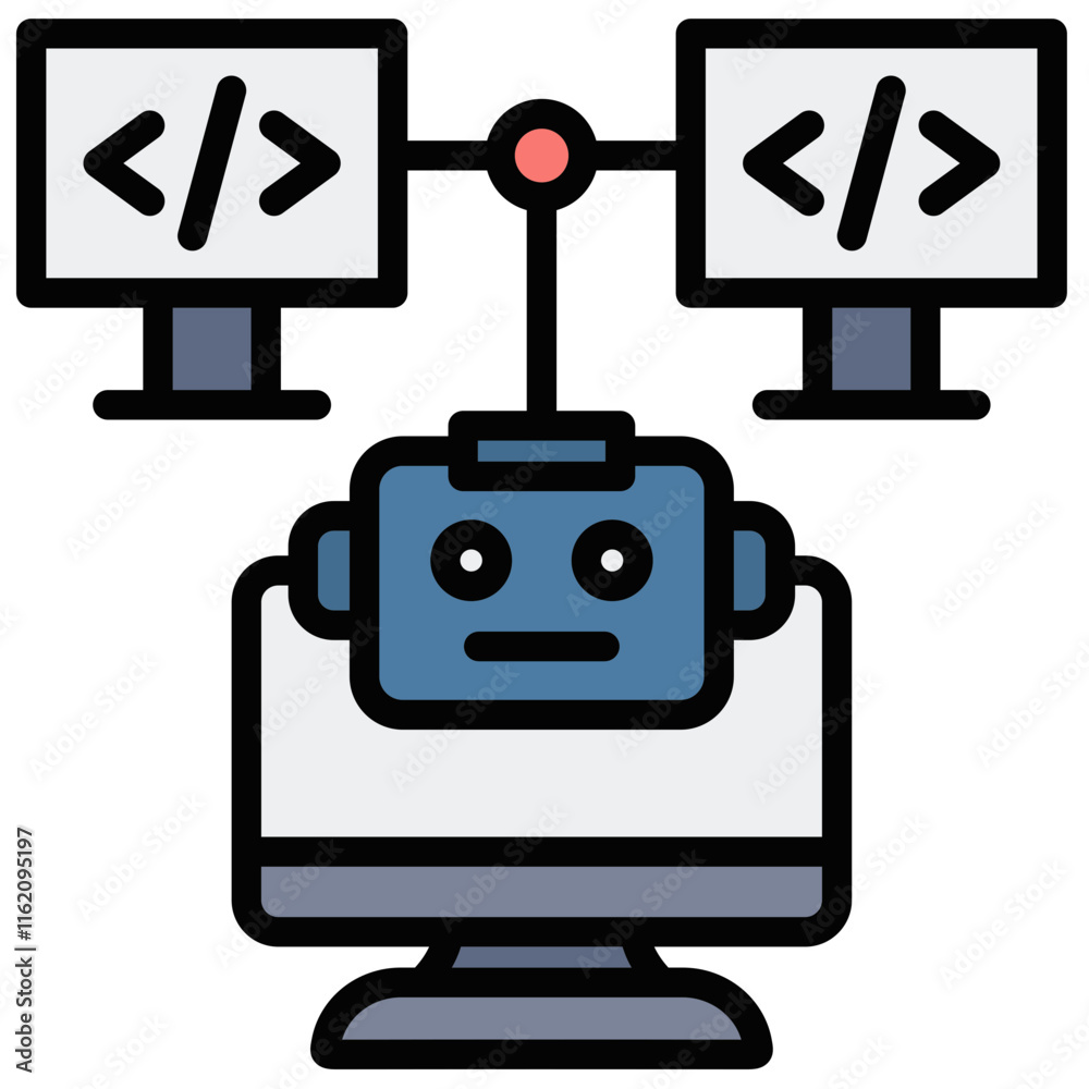 Fototapeta premium Botnets Icon