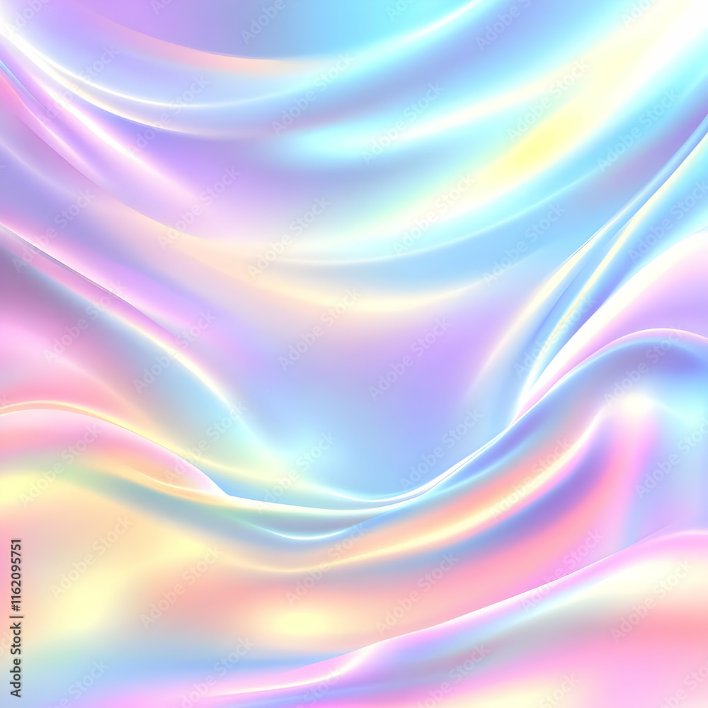 Fototapeta premium Pastel Rainbow Abstract Background Illustration