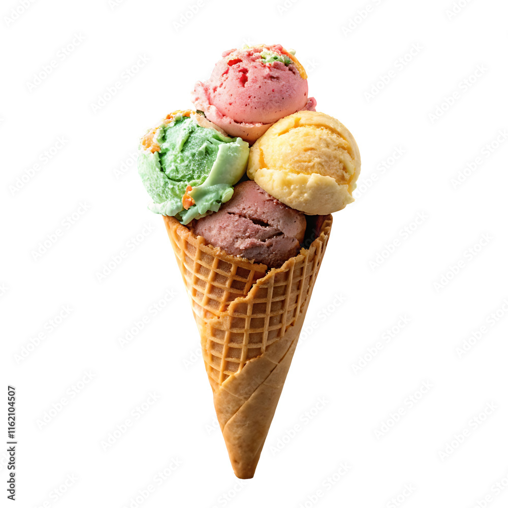 ice cream cone isolated ice cream cone isolated