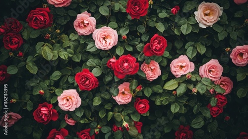 red roses background, valentine