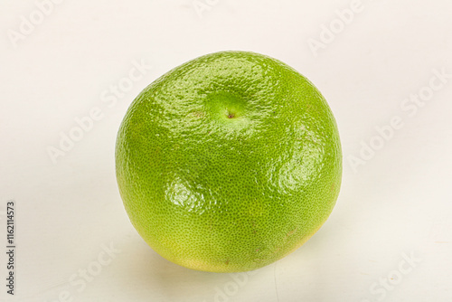 Green ripe fruit sweetie citrus photo