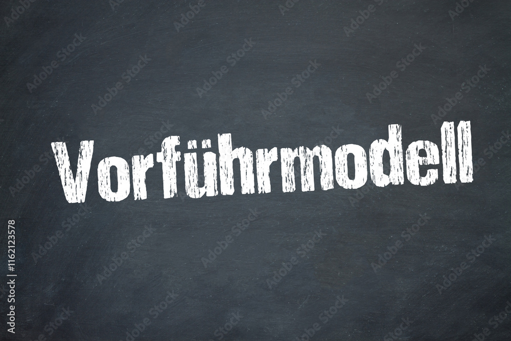 Obraz premium Vorführmodell 