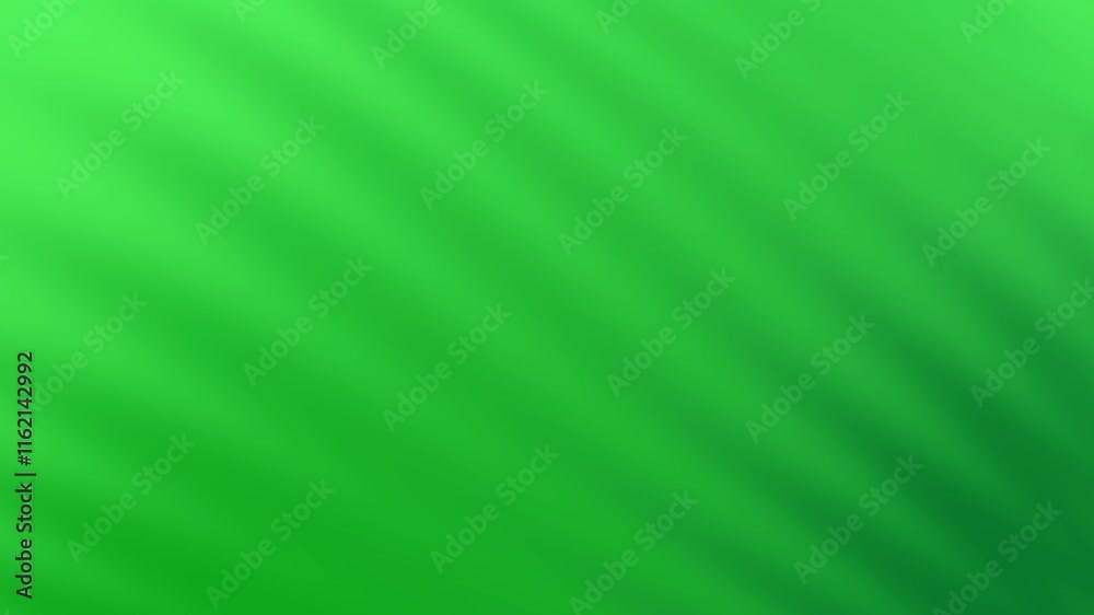 green wave background , plain abstract gradient seamless looping animation 4k copy space, digital rendering , high quality resolution