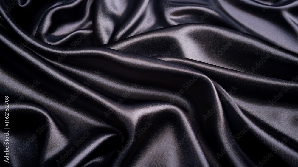 Fototapeta premium black satin background