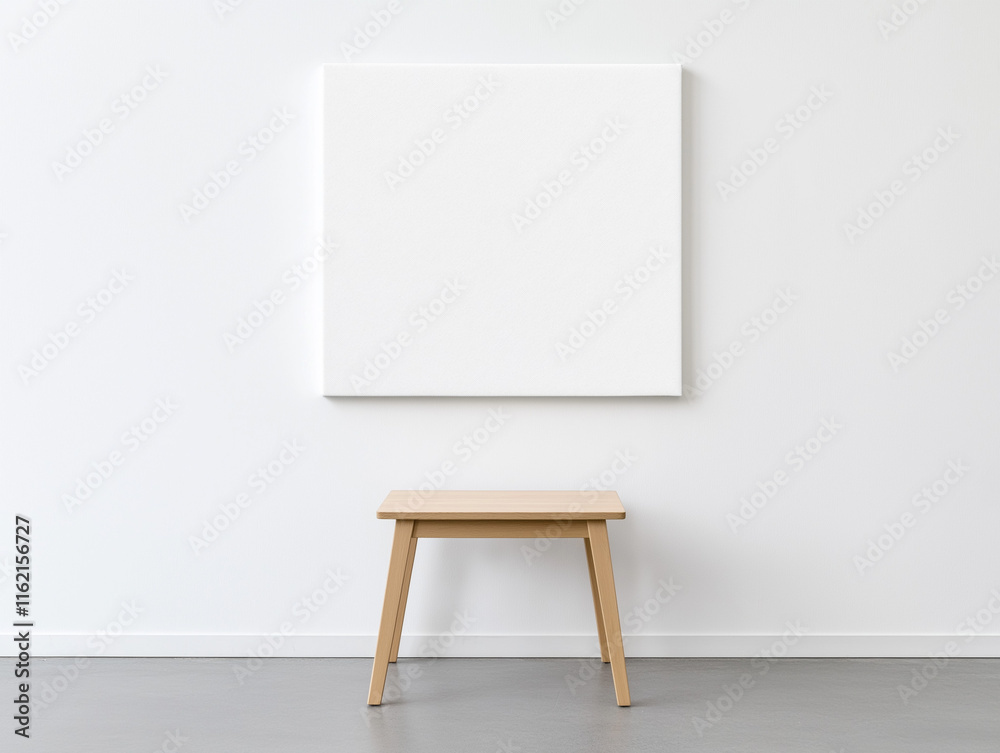 Blank Canvas Highlighting the Full Potential of Creativity