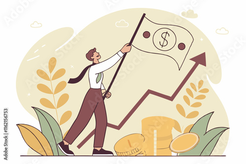 Ai generated strategies for business growth maximizing investments in a competitive market