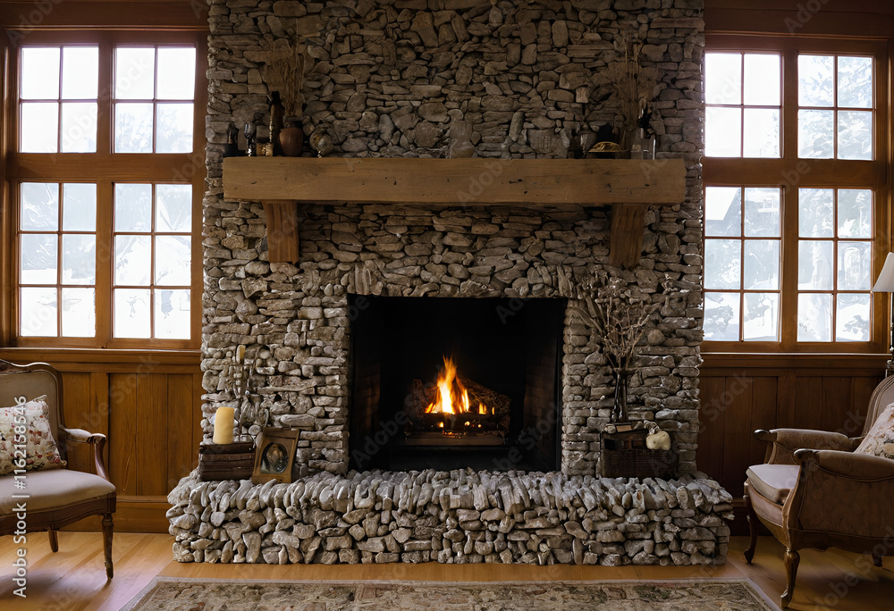 fireplace fireplace