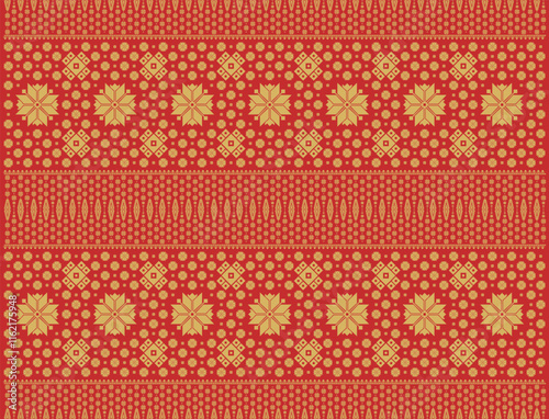 songket pattern the traditional cloth from south sumatra indonesia